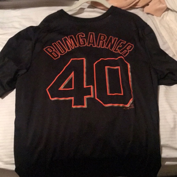 Bumgarner giants t-shirt jersey - Picture 2 of 2